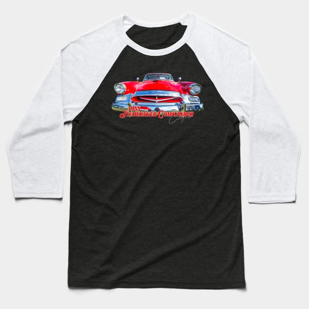 1955 Studebaker Commander Coupe Baseball T-Shirt by Gestalt Imagery